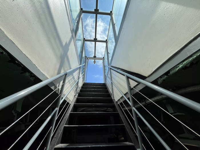 I was relieved to see the sky again as I exited the USS Growler, and in awe of service members who spent months at a time on the vessel.