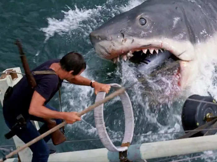 "Jaws" is the story of a small beachside town that