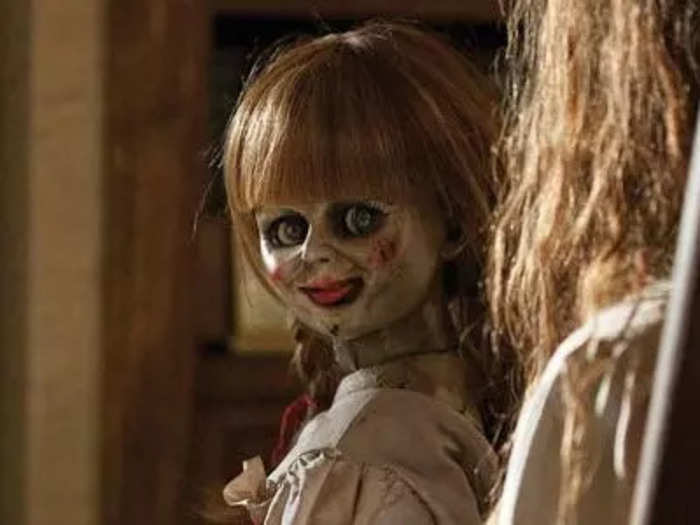 "Annabelle," "Annabelle: Creation," and "Annabelle Comes Home" tell the story of an evil doll that terrorizes her owner.