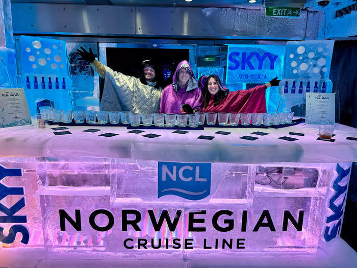 Breakaway had an Ice Bar.