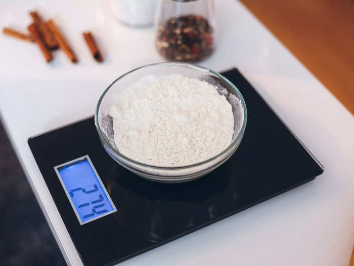 Invest in a scale to measure ingredients by weight for more consistency in your cakes.