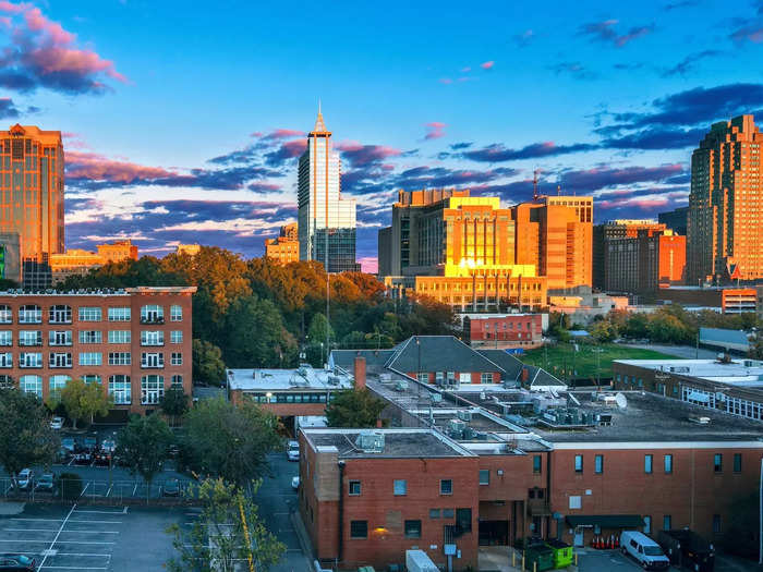 14. Raleigh, North Carolina