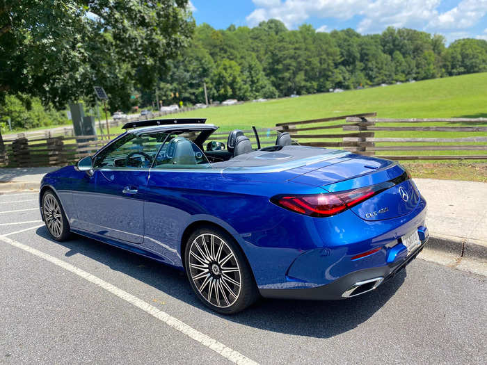 My Verdict: The CLE450 Cabriolet is a stylish drop top where every drive feels like a special occasion. 