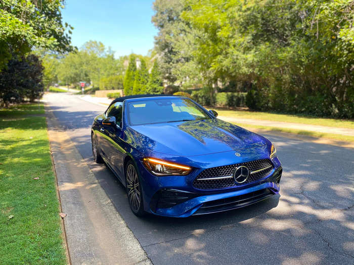 I recently spent a week driving a 2024 Mercedes-Benz CLE450 Cabriolet around suburban Atlanta. 