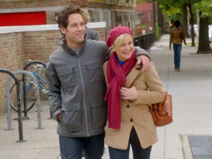 The actor parodied past romantic comedy characters in "They Came Together" (2014).