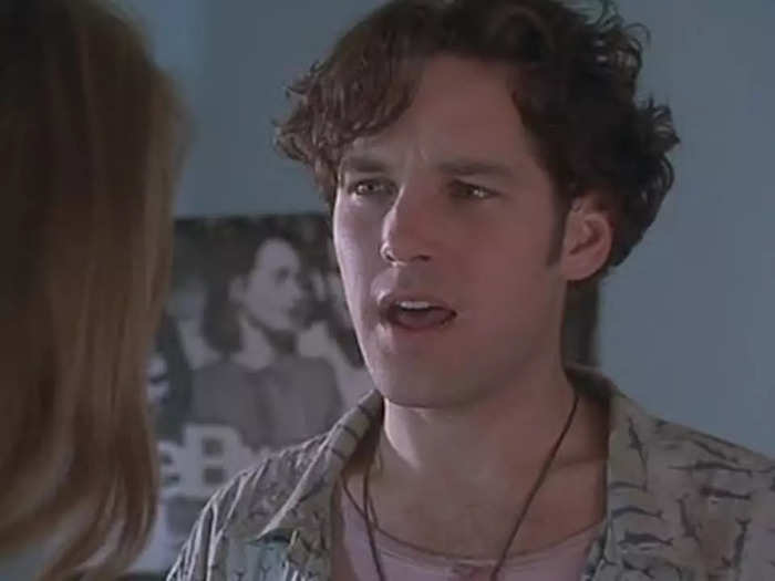 Rudd was paired up with Witherspoon for the first time in "Overnight Delivery" (1998).