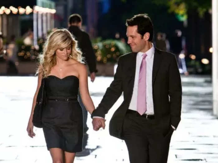 Rudd vied for Reese Witherspoon’s affections in "How Do You Know" (2010).