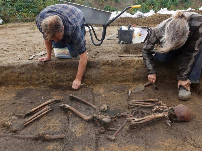 The archaeologists want to know how the villagers were related.