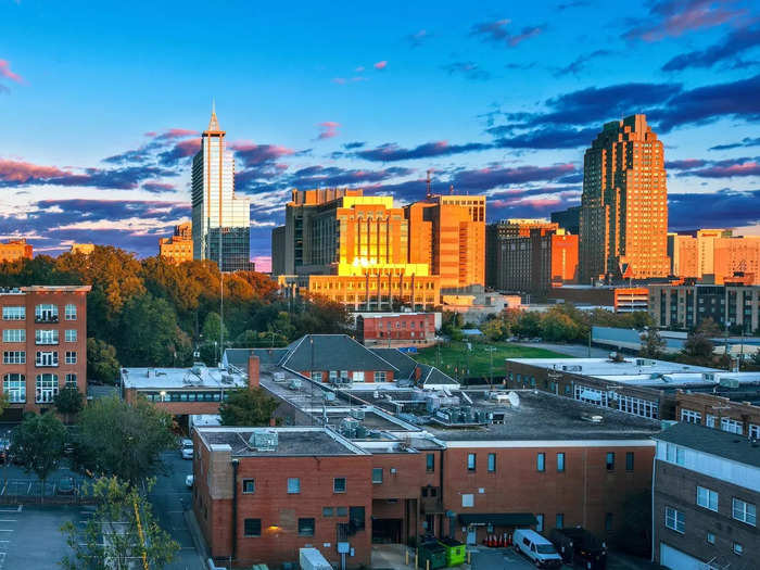 24. Raleigh, North Carolina