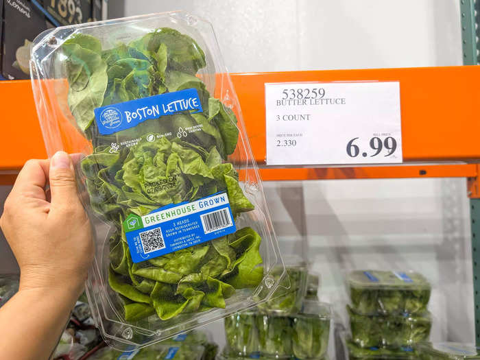 I like to elevate my salads using butter lettuce.