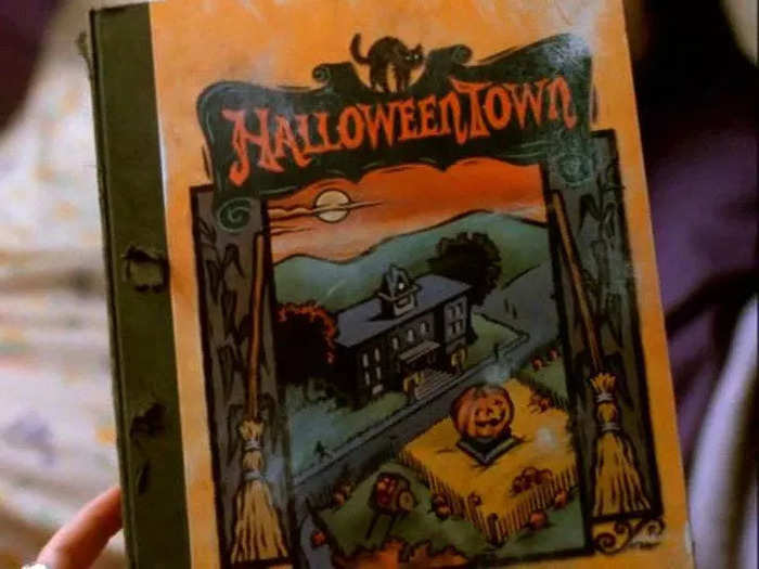 "Halloweentown" is a real book, but only a few copies were made.