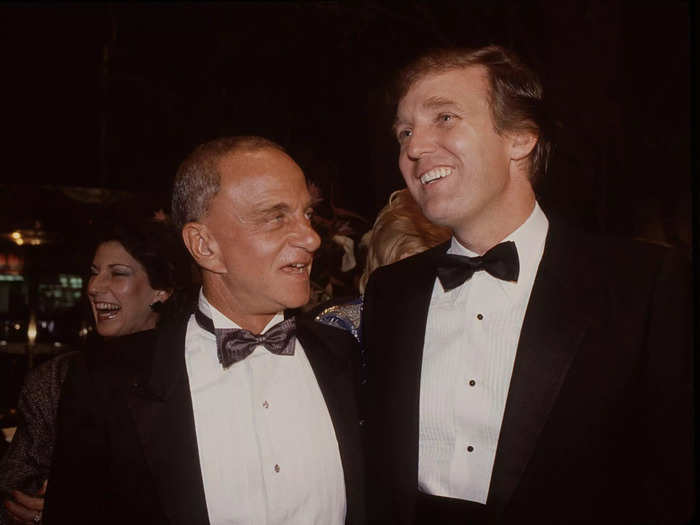 Where did Trump and Roy Cohn first meet?