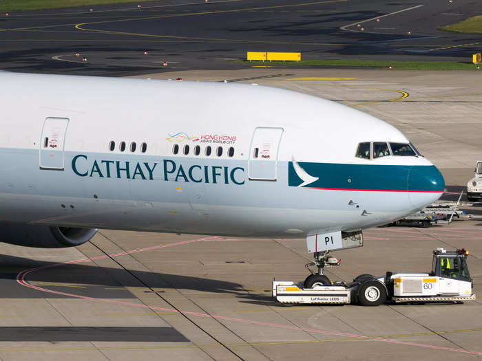 Cathay Pacific is my all-time favorite airline.