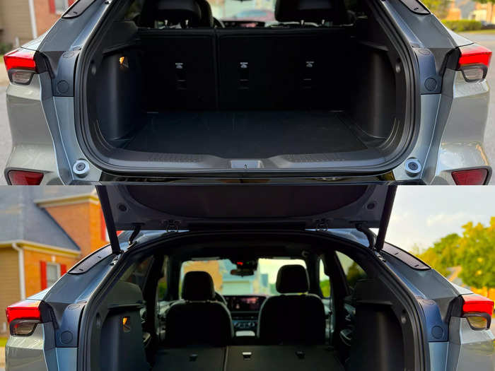 Behind the rear seats, the Envista boasts a solid 20.7 cubic feet of cargo space. 