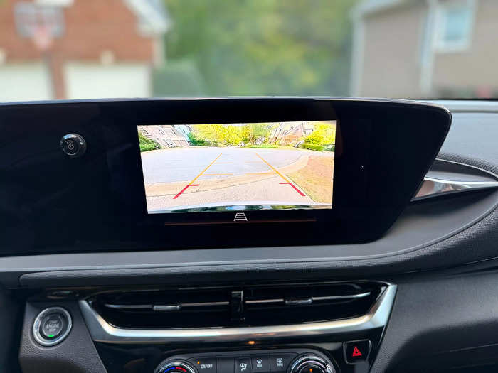 The Envista comes standard with a high-definition rear vision camera.