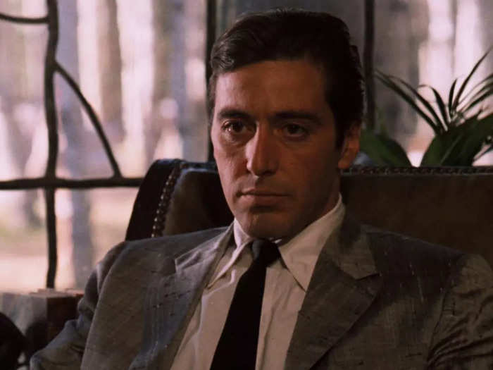 Pacino received his third Oscar nomination in 1975 for "The Godfather Part II."