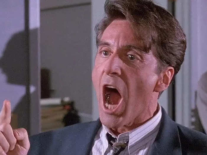 Pacino received his seventh Oscar nomination for "Glengarry Glen Ross."