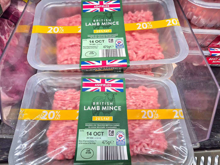 We love Mediterranean-inspired food, so the Ashfields 20%-fat British lamb mince is another staple for us.