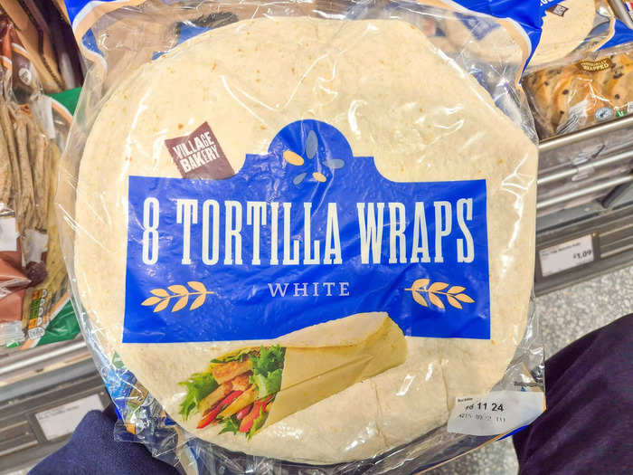 The Village Bakery white tortilla wraps are incredibly versatile.