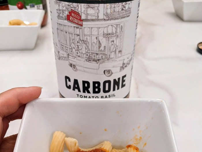 In addition to being a sauce maker, Carbone is a Michelin-star restaurant.