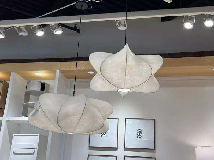 The Cirrus pendant is a lighting statement piece.