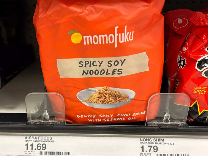 The only noodles I found with similar ingredients at Target were way pricier. 