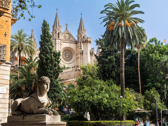 9. Palma de Mallorca in Spain