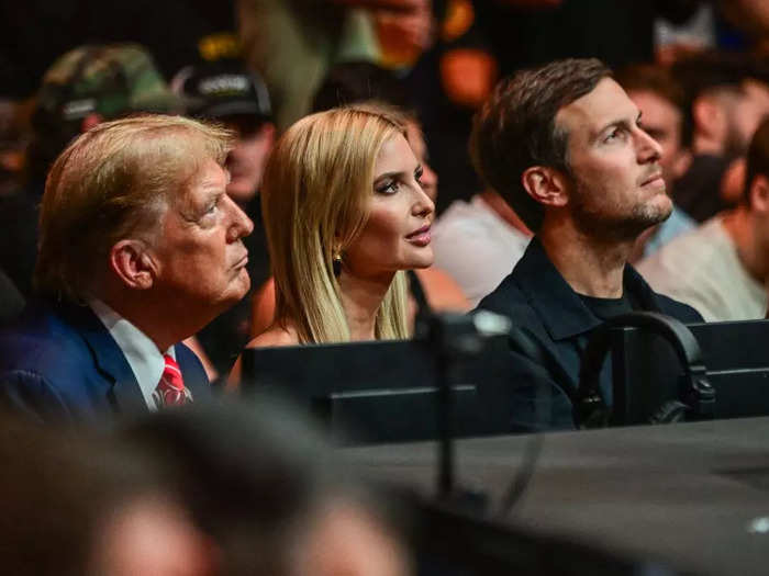 March 2024: They joined Donald Trump at the Ultimate Fighting Championship in Miami.