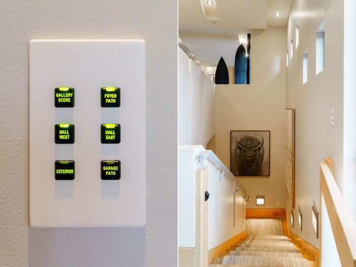 All three establishments had an array of lighting options, and two had labeled control panels instead of vague light switches. 