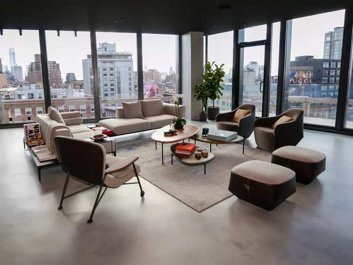 The Private Office is on the 8th floor of a nondescript building in New York