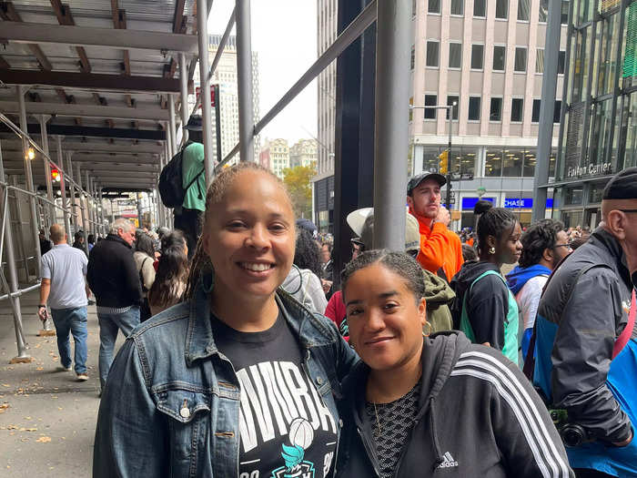 Longtime fan Deimosa Webber-Bey, 46, hopes the WNBA