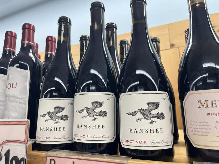 If you want a great bottle of pinot noir, look for Banshee.