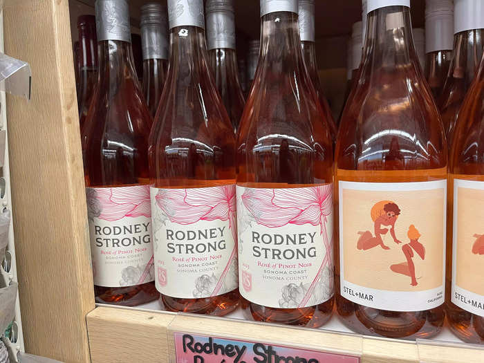 The Rodney Strong rosé of pinot noir is also great.