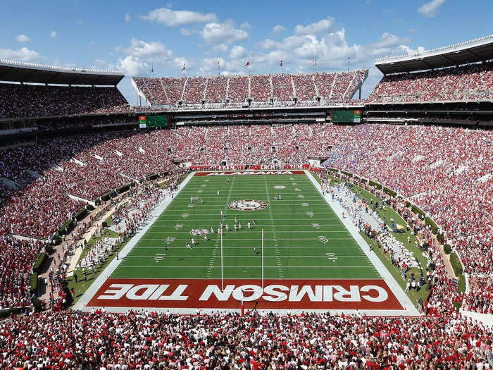 Every autumn, Alabama turns crimson for football season.