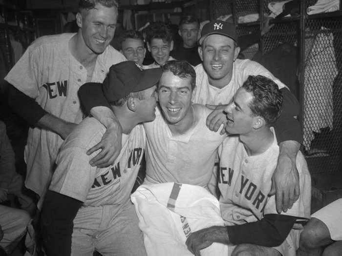 The Yankees started the 1950s by sweeping the Philadelphia Phillies for the championship title.