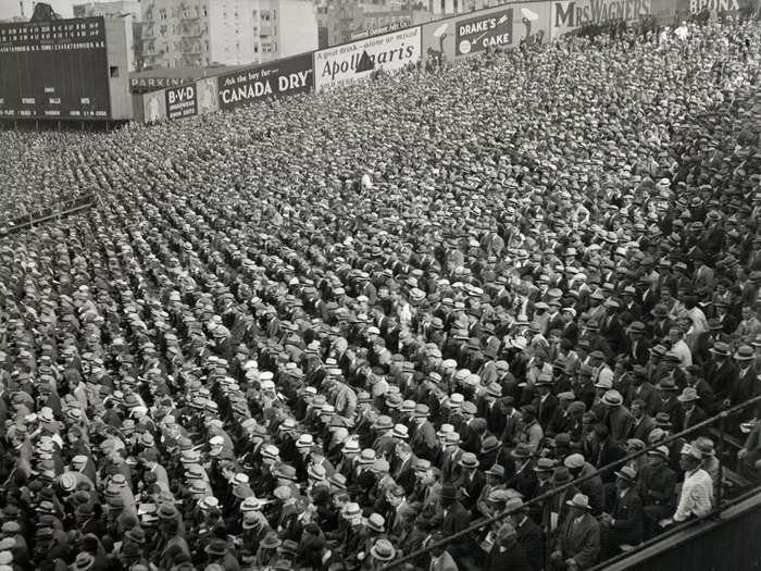 Then, in 1932, they swept the Chicago Cubs.