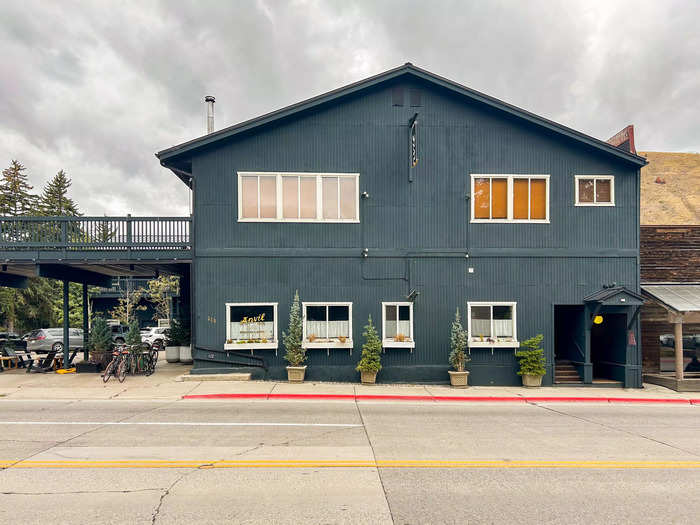 In the basement of a historic hotel in Jackson, Wyoming, guests bunk in a room full of strangers.