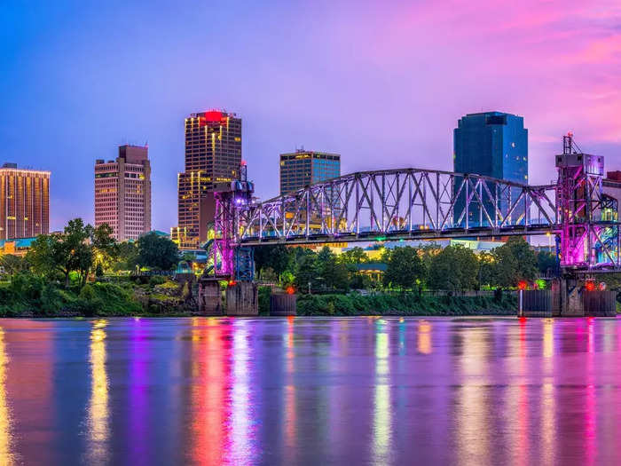 3. Little Rock, Arkansas