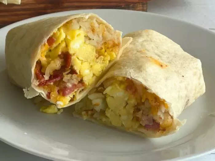 Prepping burritos ahead of time makes breakfast a breeze. 