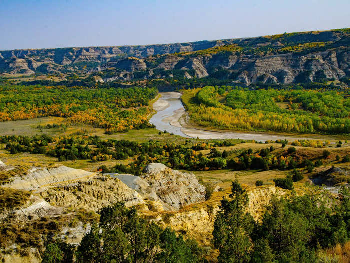 Theodore Roosevelt National Park in North Dakota