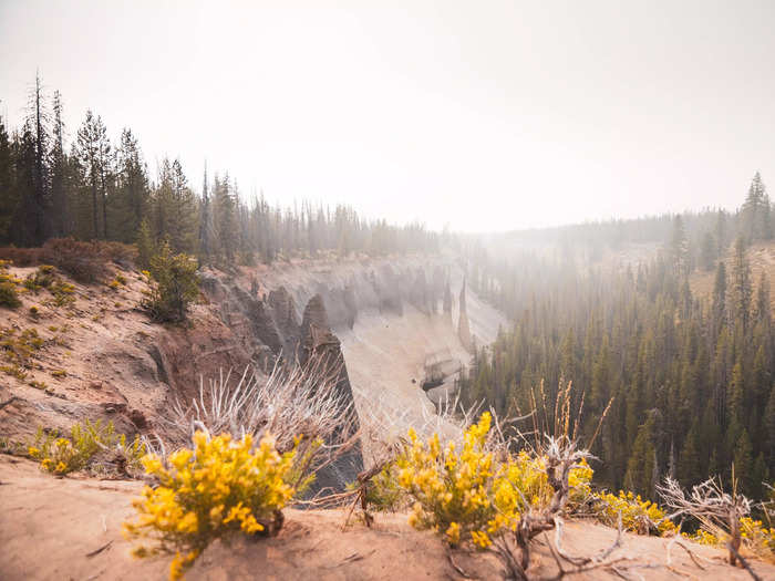 Crater Lake National Park in Oregon