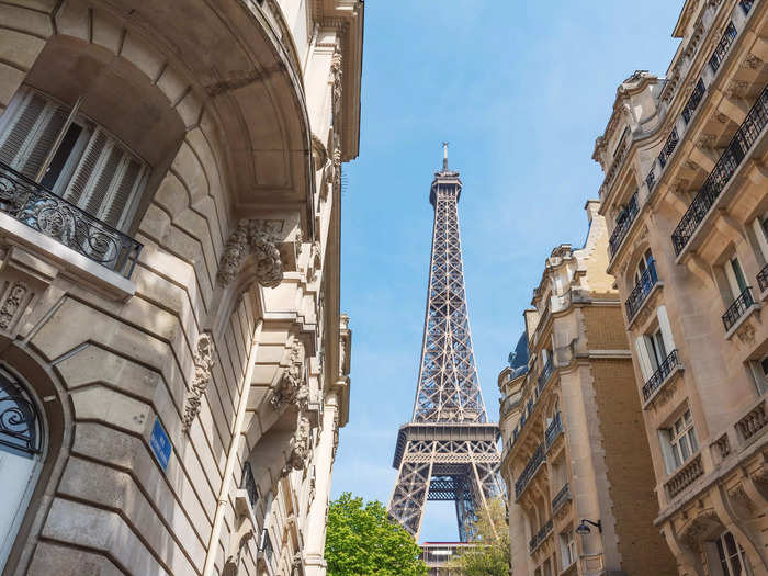 Staying near the Eiffel Tower can be pricey.