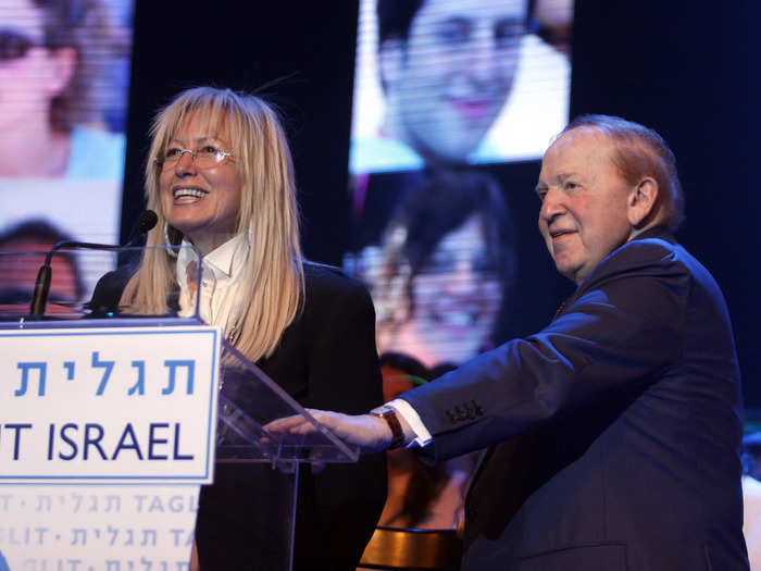 Through the Adelson Foundation, they donated large sums to Jewish and Israeli organizations.