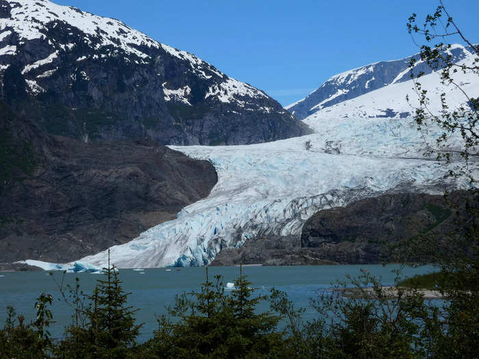 Riding into the capital of Juneau is stunning. 