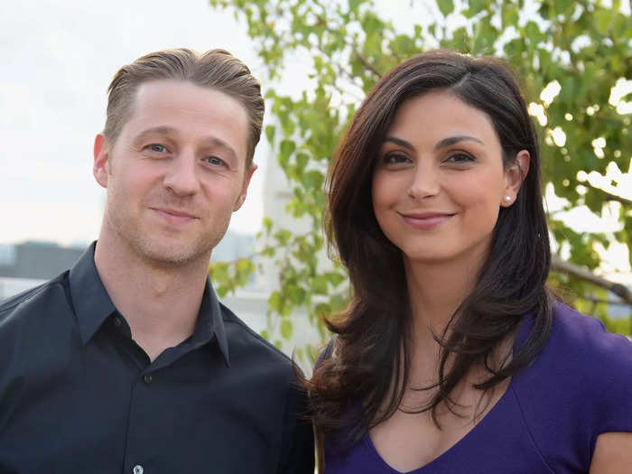 Morena Baccarin welcomed her second child with fellow "Gotham" star Ben McKenzie at the age of 41.