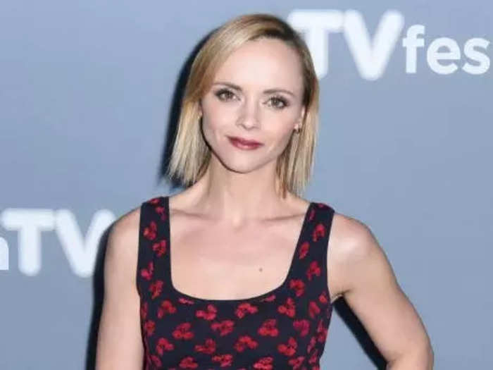 Christina Ricci, now 44, gave birth to a baby girl, Cleopatra, in December 2021.