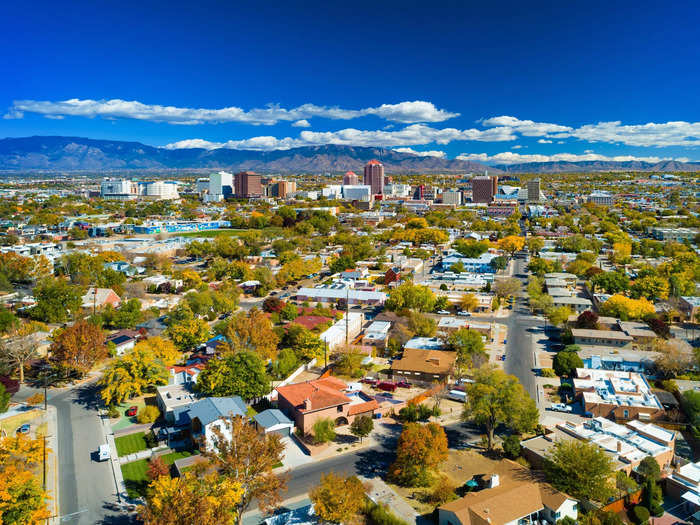 16. Albuquerque, New Mexico