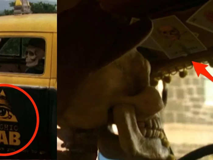 "Halloweentown" puts a unique spin on typical cab decor.