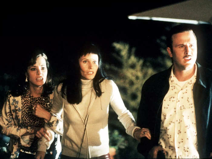 Courteney Cox had to convince Craven to let her be in the film.