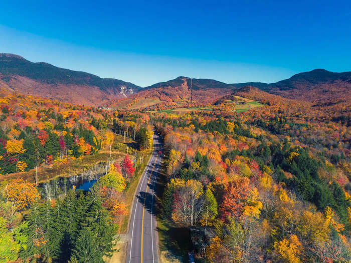 Vermont is especially perfect in the fall. 